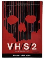 V/H/S 2 Horror Movie Blu-Ray DVD & VHS Tape Set