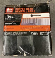 GripRite Cupped Head Drywall Nails 1-5/8”