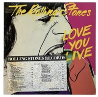 The Rolling Stones Love You Live Promo Record LP