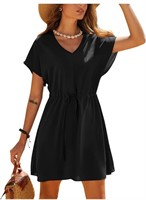 Size large  Ekouaer Women's Cover Ups Casual