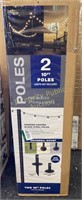 2ct Excello 10' Poles for Bistro Lighting $120 R