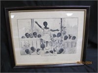 Black Americana Children Framed Art
