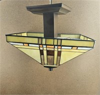 Stained Glass Tiffany Style Geometric Light