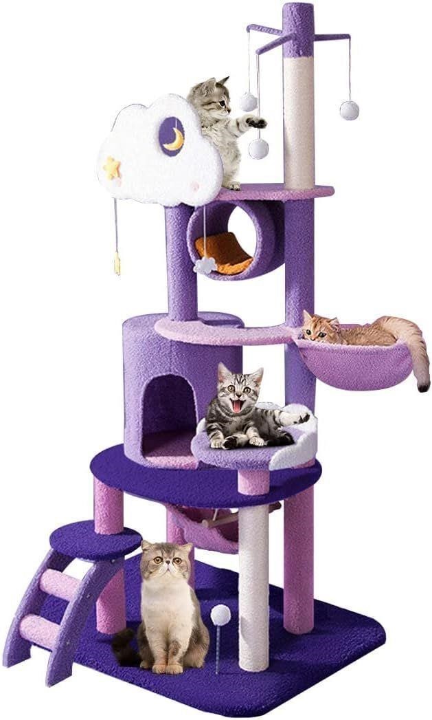 Multi-Level Cat Tower