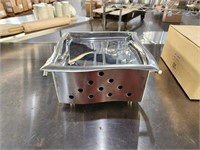 X 46 New TableCraft S/S Snack Warmer W/ Platter