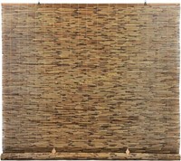 Radiance Roll-Up Reed Shade 72 x 72” Cocoa
