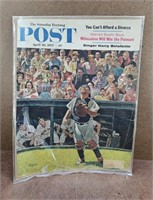 The Saturday Evening Post 1957 Magazine Front Page