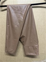 Size Medium women leather pants