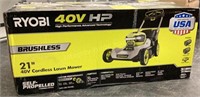 Ryobi 40V Cordless 21" Lawn Mower $599 Retail
