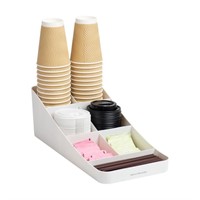 Mind Reader Cup and Condiment Station, Countertop