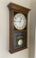 Gilbert Antique Regulator Wall Clock