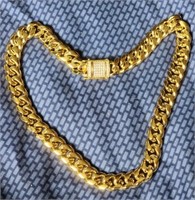 Very Thick 20" Gold Tone Chain