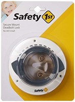 Safety 1st Secure Mount Deadbolt Lock,White