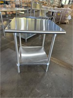 New Advance Table Stainless Table 30” x 30” x 36”