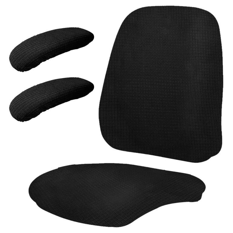 4 Pieces Computer Office Chair Covers Set,