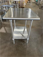 New Advance Table Stainless Table 24” x 30” x 36”