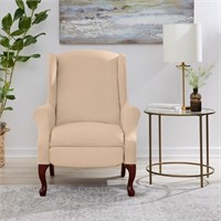 SureFit Ultimate Stretch Suede Wingback Chair