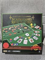 Ambassador - 3 Casino Games Set - Classic Games