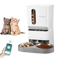 Automatic Cat Feeders for 2 Cats,5L Dry Food