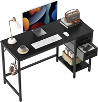 $100  CubiCubi Computer Home Office Desk with 2 Dr