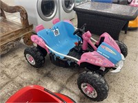 BARBIE DUNE RACER POWER WHEELS W/CHARGER
