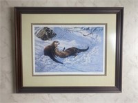 Persis Clayton Weir Otter Print Signed Numbered