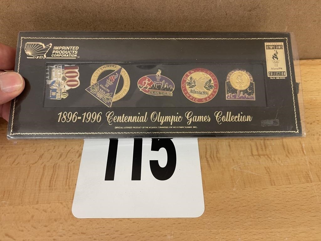 1896-1996 CENTENNTIAL OLYMPIC GAMES PIN COLLECTION