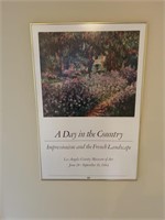 Framed Poster for Los Angeles County Museum of Art
