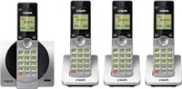 VTech DECT 6.0 Four Handset Cordless Phones with