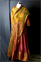 Tradition Indian Dress and Shawl Women's Festive