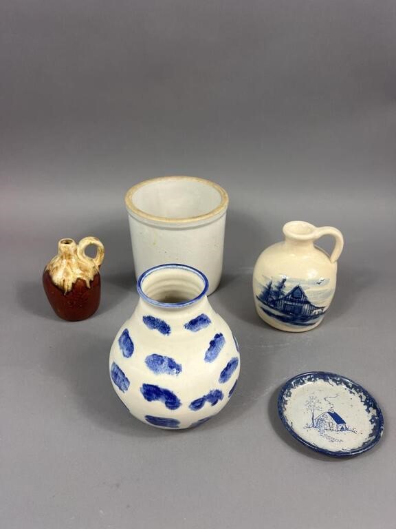 5 Pc.  Assorted Pottery