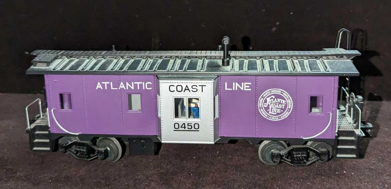 Rail King O Gauge Atlantic Coast Line Bay Window C