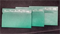 1994/1995/1996 Green Box Proof Sets