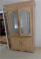 Lighted China Cabinet/Hutch with Shelving