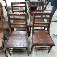 4 Vintage Dining Chairs