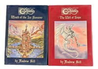 Two Enchantica Fantasy Hardcover Books Andrew Bill
