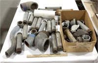Lot of pipe fittings