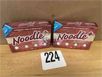 2 BOXES OF NOODLE + LADIES GOLF BALLS