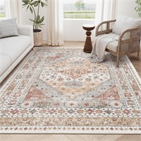 $190  zesthome 8x10 Area Rugs for Living Room Non-