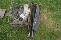 Elec wire, crate, misc