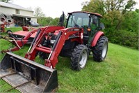 2017 Case IH Farmall 75C tractor etc