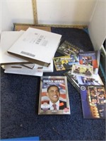OBAMA STAMPS, PICTURES & TRADING CARDS