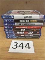 LOT OF 8 PS4 GAMES