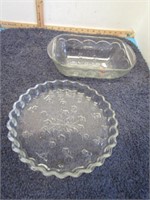OVEN DISH & PIE PLATE