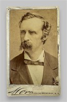RARE 19th C. CDV OF GEORGE ARMSTRONG CUSTER