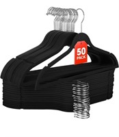 Flysums Heavy Duty Plastic Hangers, 50 Pack