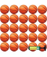 40Pcs 6" Inch Mini Basketball Balls Bulk Small