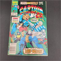 Captain America Man & Wolf Sept '92 #407 Marvel