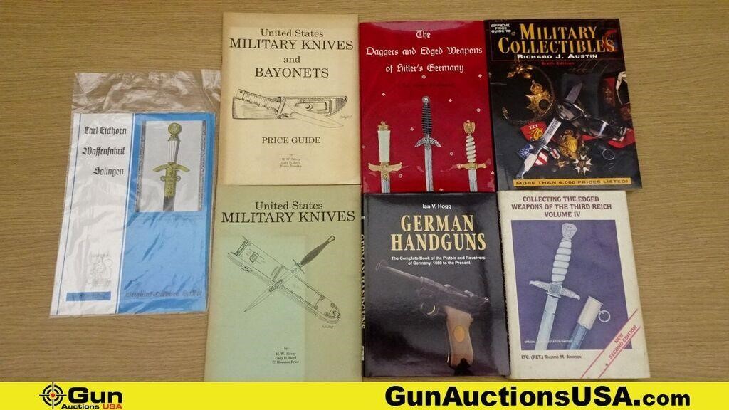 Books & Guides on Military Collectables Lot  of 7