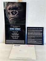 King Kong press screening invitation, 2005 King